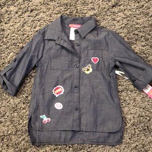 Kidtopia 4t denim tunic